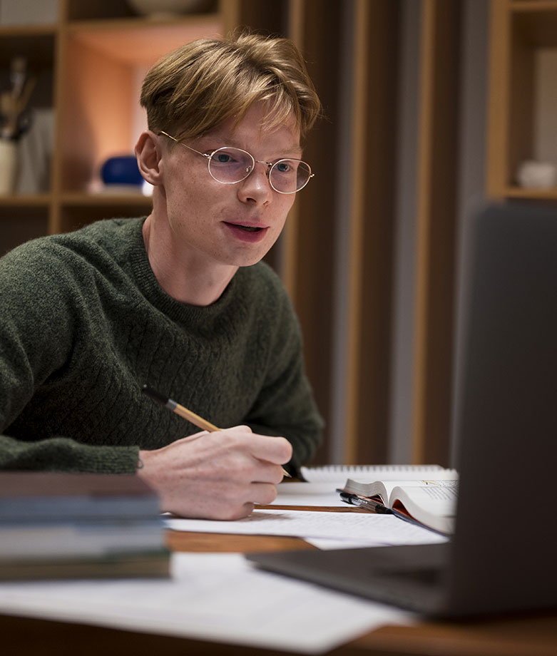 German language high school student