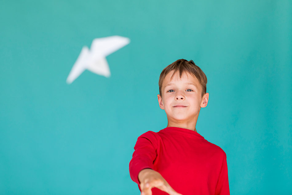Confident child